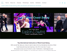 Tablet Screenshot of eastonswing.com